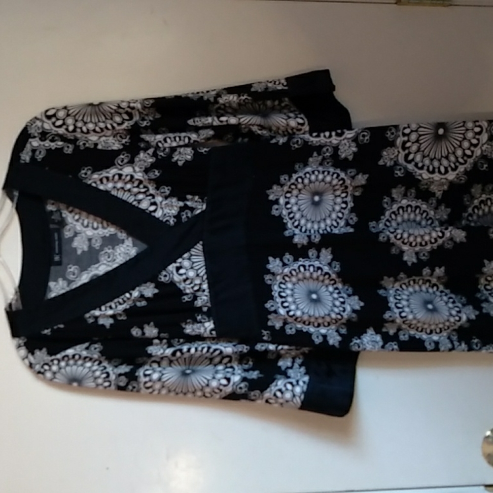 Inc international concepts black and white dress size S